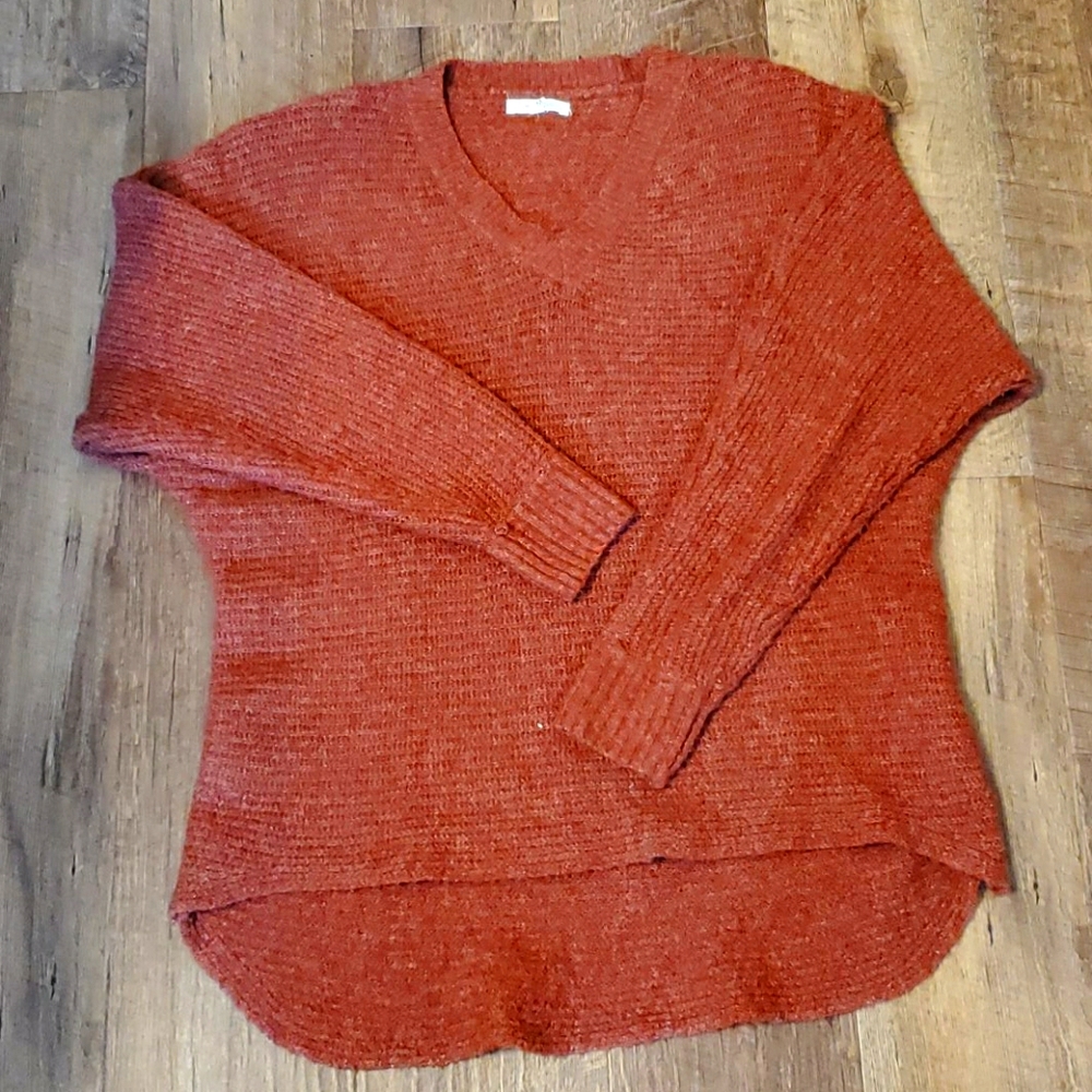 Maurices woven v-neck sweater